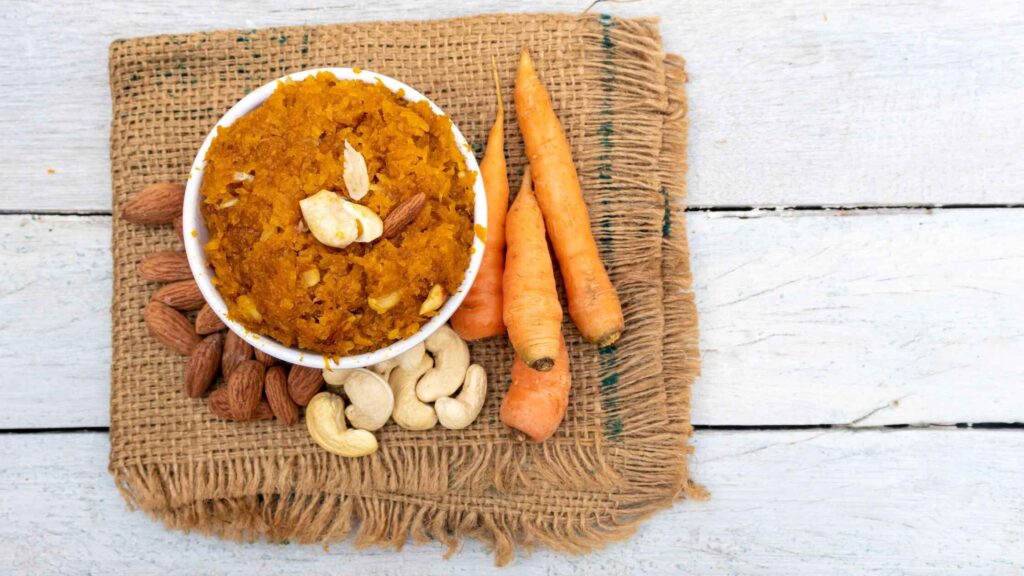 Healthy Carrot Halwa