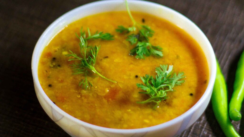 Zero Oil Dal Recipe